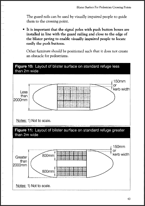 Guidance on Tactile Paving Inside